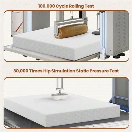 8-Inch Cooling Gel Memory Foam Mattress - Medium Firm Support