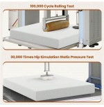 8-Inch Cooling Gel Memory Foam Mattress - Medium Firm Support