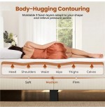 8-Inch Cooling Gel Memory Foam Mattress - Medium Firm Support