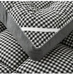 Oaskys 6-8cm Thick Quilted Mattress Topper - Soft Flannel & Foldable