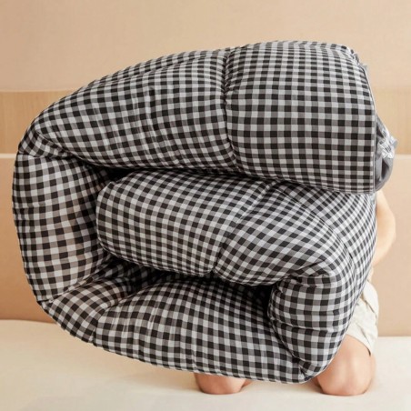 Oaskys 6-8cm Thick Quilted Mattress Topper - Soft Flannel & Foldable