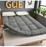 Oaskys 6-8cm Thick Quilted Mattress Topper - Soft Flannel & Foldable