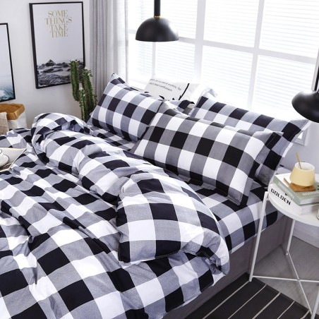 亚马逊四件套 跨境家纺羽绒被套三件套 外贸床上用品 Duvet cover