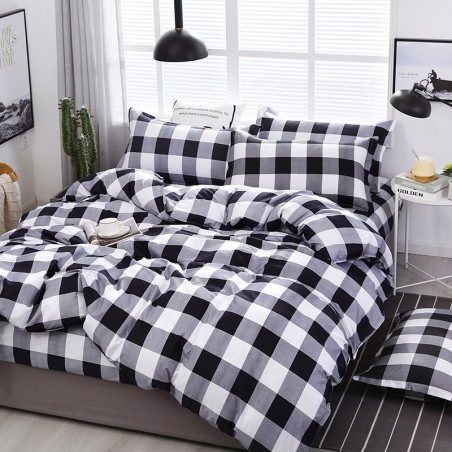 亚马逊四件套 跨境家纺羽绒被套三件套 外贸床上用品 Duvet cover