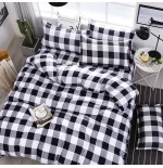 Amazon four-piece set cross-border home textile down duvet cover three-piece set foreign trade bedding duvet cover