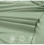 Queen Silky Soft Bed Sheet Set - 4 Piece Deep Pocket Sheets