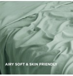 Queen Silky Soft Bed Sheet Set - 4 Piece Deep Pocket Sheets