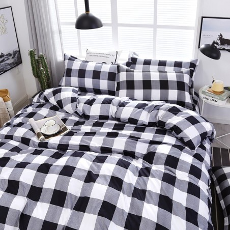 亚马逊四件套 跨境家纺羽绒被套三件套 外贸床上用品 Duvet cover