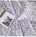Leopard Print Satin Sheet Set - Ultra Soft Luxury Bedding