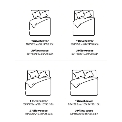 Khaki Chiffon Pinched Flower Duvet Cover Set - 3pc Polyester Bedding