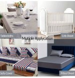 2-Pack Adjustable Crisscross Bed Sheet Holder Straps