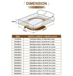 Striped Fleece Fitted Sheet Set - Soft Thickened Bedding for All Beds