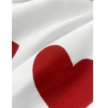 2-Pack Heart Pattern Pillow Covers - Soft Decorative Pillowcases