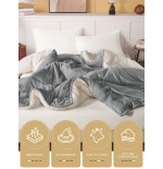 Super Soft Wool Quilt - Lightweight Winter Down Comforter