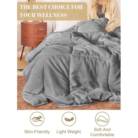 Super Soft Wool Quilt - Lightweight Winter Down Comforter