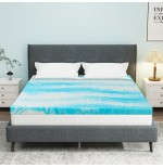 Cooling Gel Memory Foam Mattress Topper - Twin to King Sizes