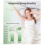 King 2-Inch Memory Foam Mattress Topper with Bamboo Cover