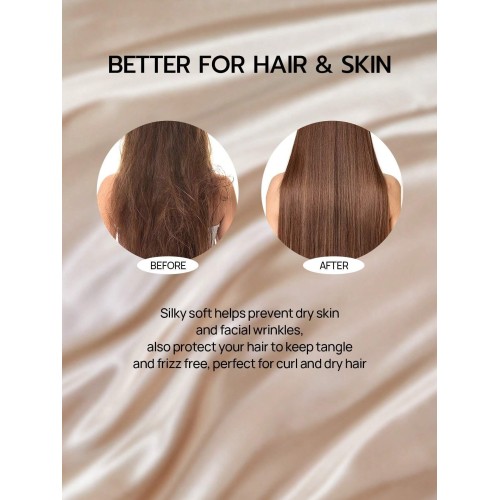 Premium Silky Satin Flat Sheet - Soft, Breathable, Wrinkle-Free