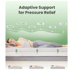 King 2-Inch Memory Foam Mattress Topper with Bamboo Cover