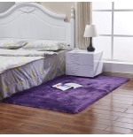 A Faux Fur Plush Carpet for Home Use in Bedroom, Living Room, and Beside the Bed
