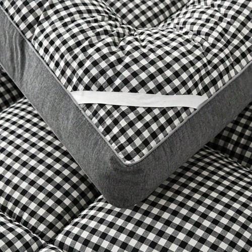 Oaskys 6-8cm Thick Flannel Mattress Topper - Soft & Foldable