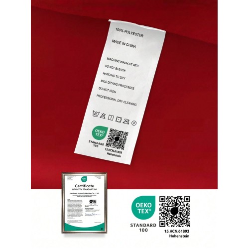 Premium Silky Satin Flat Sheet - Oeko-Tex Certified & Wrinkle-Free