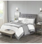 Regency Heights 8-Pc Bedding Set - Down Alternative Comforter & Shams
