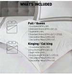 Regency Heights 8-Pc Bedding Set - Down Alternative Comforter & Shams