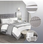 Regency Heights 8-Pc Bedding Set - Down Alternative Comforter & Shams