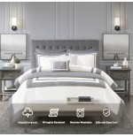 Regency Heights 8-Pc Bedding Set - Down Alternative Comforter & Shams