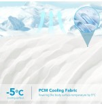 PCM Tech Cooling Comforter for Hot Sleepers - Queen Size