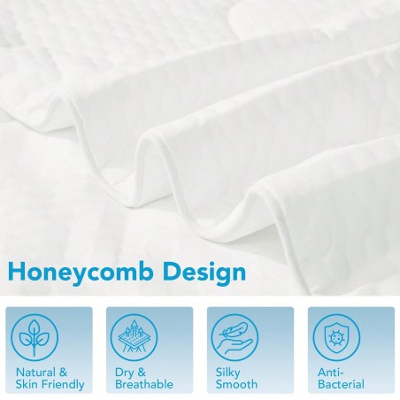 PCM Tech Cooling Comforter for Hot Sleepers - Queen Size