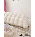 Plush Bubble Fabric Pillowcase 51x137cm - Machine Washable
