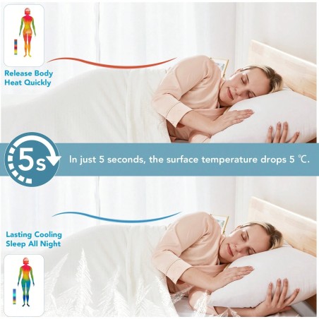 PCM Tech Cooling Comforter for Hot Sleepers - Queen Size