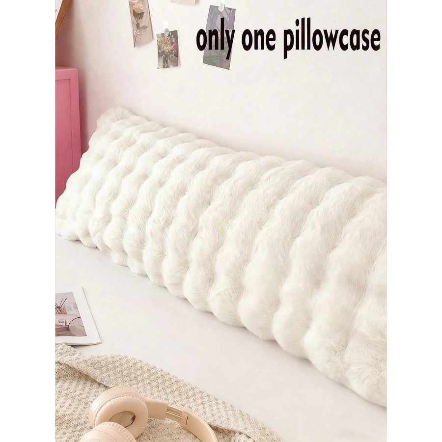 Plush Bubble Fabric Pillowcase 51x137cm - Machine Washable
