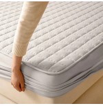 AVXLRQ Waterproof Mattress Protector - Cooling Bedspreads & Fitted Sheet