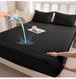 AVXLRQ Waterproof Mattress Protector - Cooling Bedspreads & Fitted Sheet