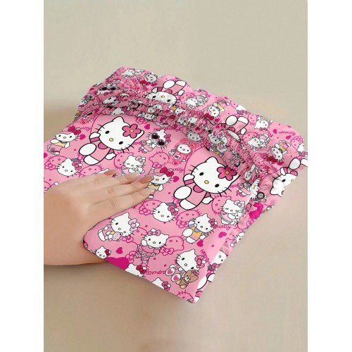 Sanrio Cute Cartoon Fitted Sheet - Breathable Mattress Protector