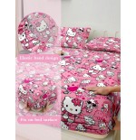 Sanrio Cute Cartoon Fitted Sheet - Breathable Mattress Protector