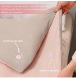 Duvet Clips Set - 16 Pink Pins & Green Threader for Comforter