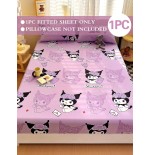 Sanrio Cartoon Fitted Sheet - Breathable Mattress Protector