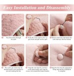 Duvet Clips Set - 16 Pink Pins & Green Threader for Comforter