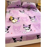 Sanrio Cartoon Fitted Sheet - Breathable Mattress Protector
