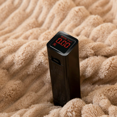 竹节绒家用柔软吸水毛巾和浴巾两件套