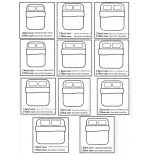 Cream White Bubble Plush Sherpa Fleece Duvet Cover Set - 3 Piece