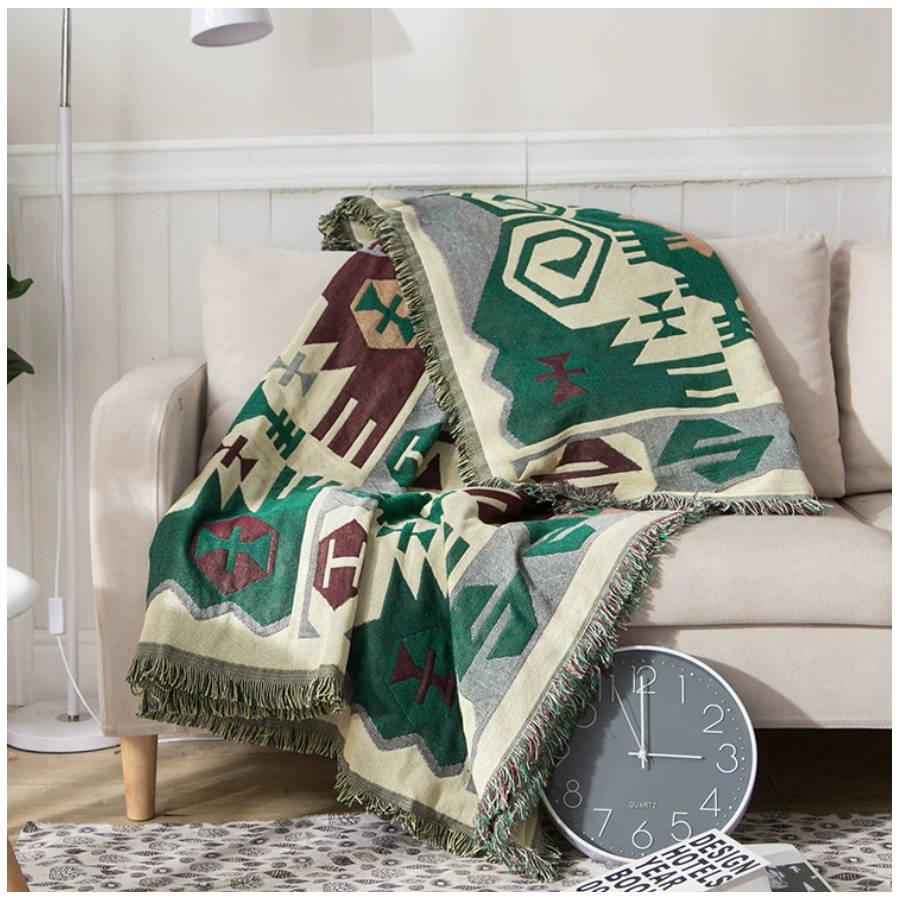 Soft Cotton Throw Blanket for Couch & Bed, Breathable All-Season Comfort, Machine Washable for Adults, Kids, Sensitive Skin Soft Cotton Throw Blanket for Couch & Bed, Breathable All-Season Comfort, Machine Washable for Adults, Kids, Sensitive Skin