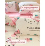 Sanrio 3-Piece Bedding Set: Duvet Cover & 2 Pillowcases