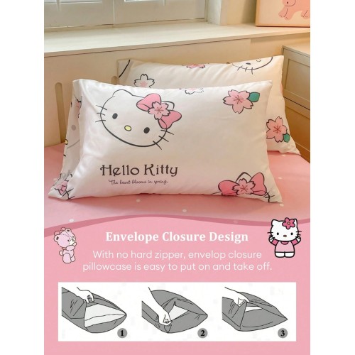 Sanrio 3-Piece Bedding Set: Duvet Cover & 2 Pillowcases