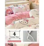 Sanrio 3-Piece Bedding Set: Duvet Cover & 2 Pillowcases