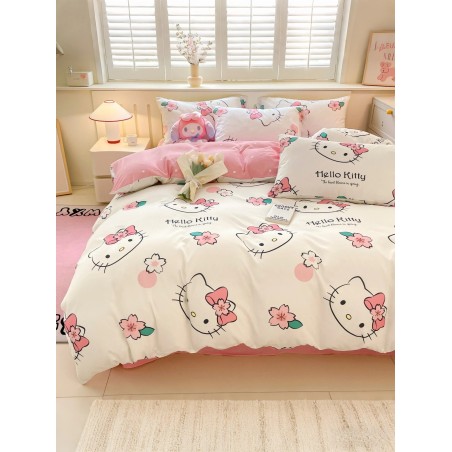 Sanrio 3-Piece Bedding Set: Duvet Cover & 2 Pillowcases